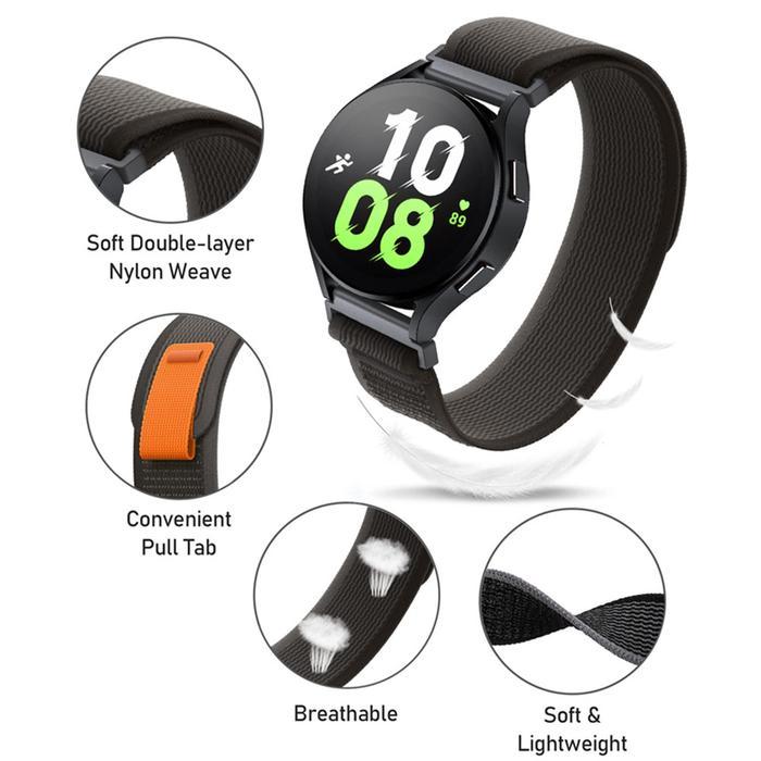 Premium 20Mm 22Mm Quick Release Trail Loop Strap For Samsung Galaxy Watch Fe 7 6 5 4/5 Lte/5 Pro