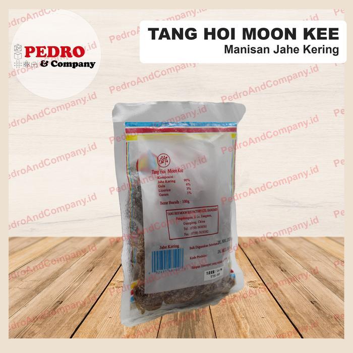 Tang Hoi Moon Kee Manisan Jahe Kering 100 Gram - Dried Ginger Candy