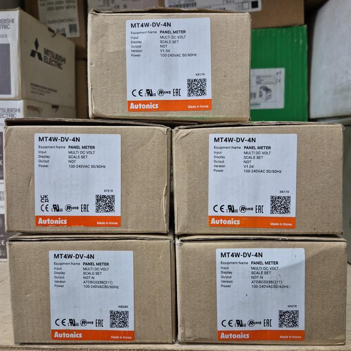 Panel Meter Autonics Mt4W-Dv-4N