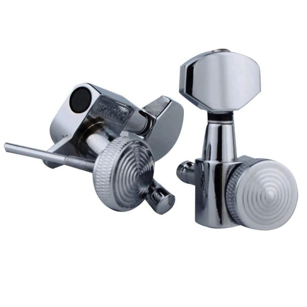 Chrome alloy 6PCS/set guitar locking tuner, string locking silver/gold/black electric guitar head