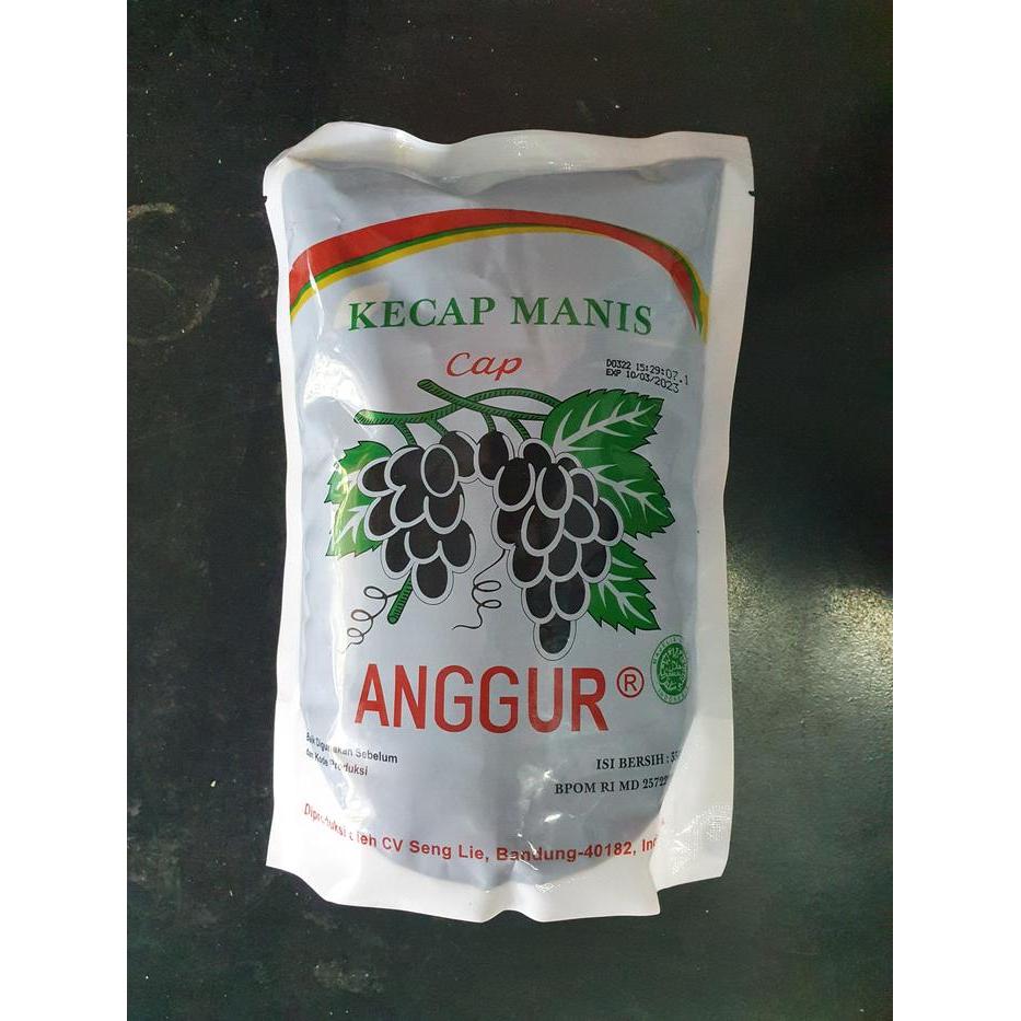 Kecap Manis Cap Anggur Seng Lie Refill Pouch 550Ml