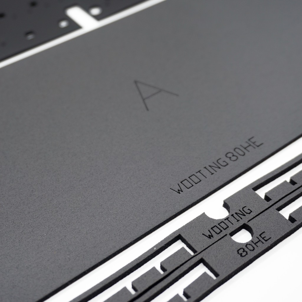 Keebox Wooting80 Keyboard Foam Package Plate Foam Bottom Foam Switch Sheet For Wooting 80 Keyboard