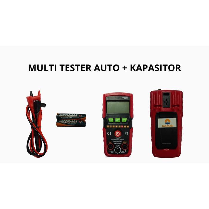 Multi Tester Digital Auto / Multi Tester Digital Dengan Kapasitor