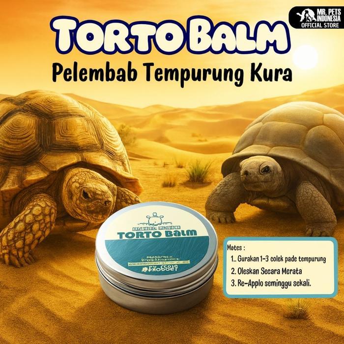 MR TORTO - TORTO BALM TORTO WAX TORTO SHINE ISI 50 GR // PELEMBAB TEMPURUNG KURA KURA