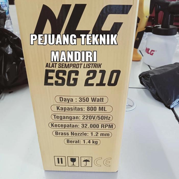 SPRAY GUN ELECTRIC NLG ESG 110 / ALAT SEMPROT CAT ELEKTRIK NLG ESG 110