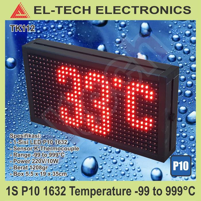 Display Temperature Termometer Alat Ukur Suhu Thermocouple K Type Tipe