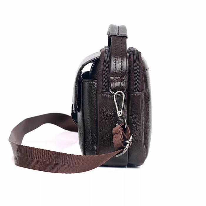 Tas Pria Kulit Asli Pinggang Tas Selempang Pria Kulit Branded Import Co