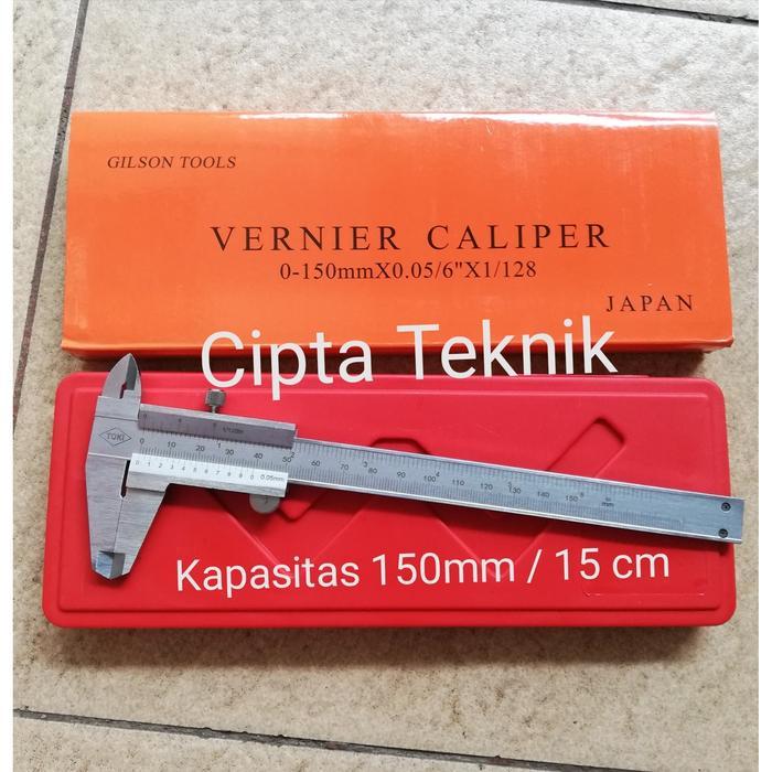 Sigmat Manual 150Mm Toki - Jangka Sorong 6 Inchi