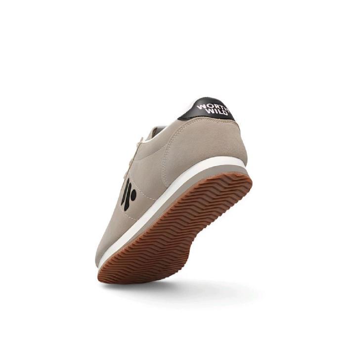 Aerostreet - Cartz Gray - Sepatu Pria Bahan Suede Sole Gum - Sepatu Sneakers Abu - Shoes Men -