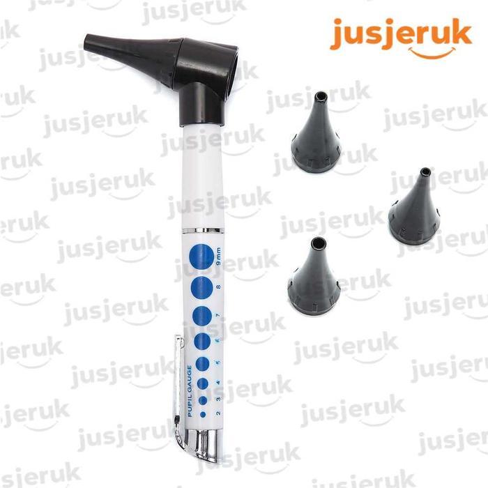 Jfactory Alat Pemeriksa Telinga Tht Otoskop Lengkap Dengan Led