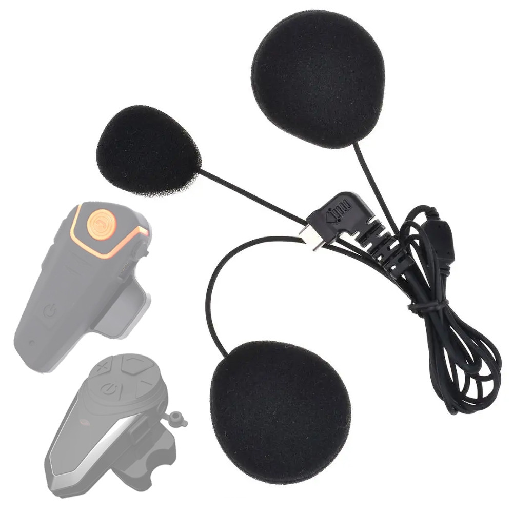 Intercom Earphone For BT-S2 BT S3 Helmet Intercom Headset Type-c Interface Motorcycle Interphone Har