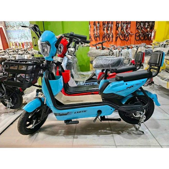 sepeda listrik exotik promo murah