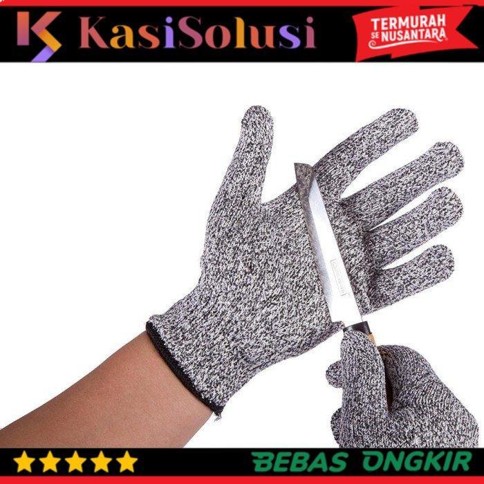 Sarung Tangan Keselamatan Tahan Goresan Pisau - EN388