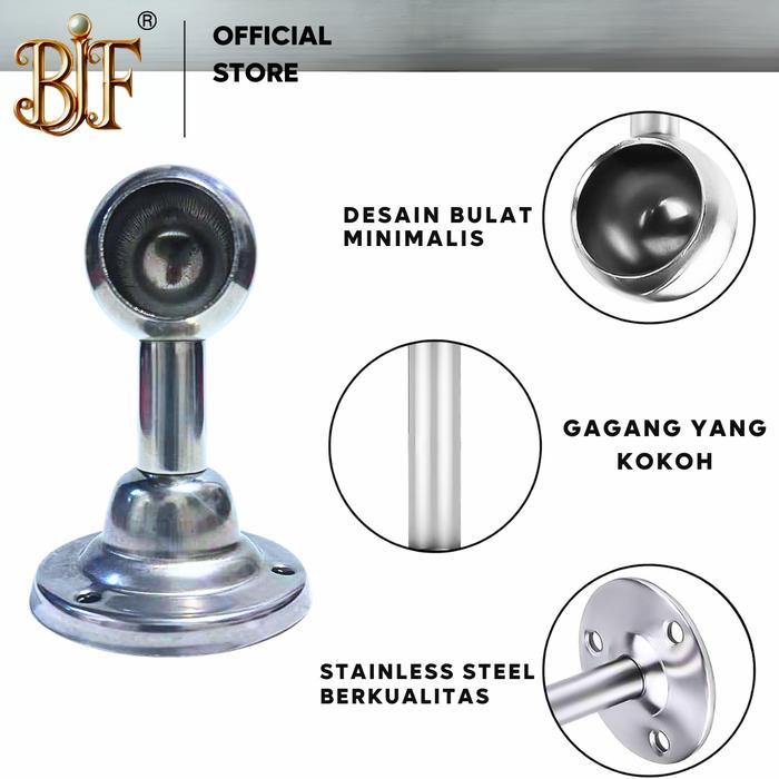 Stok Baru Bracket Pipa Gantung Stainless 3/4 Inch & 1 Inch