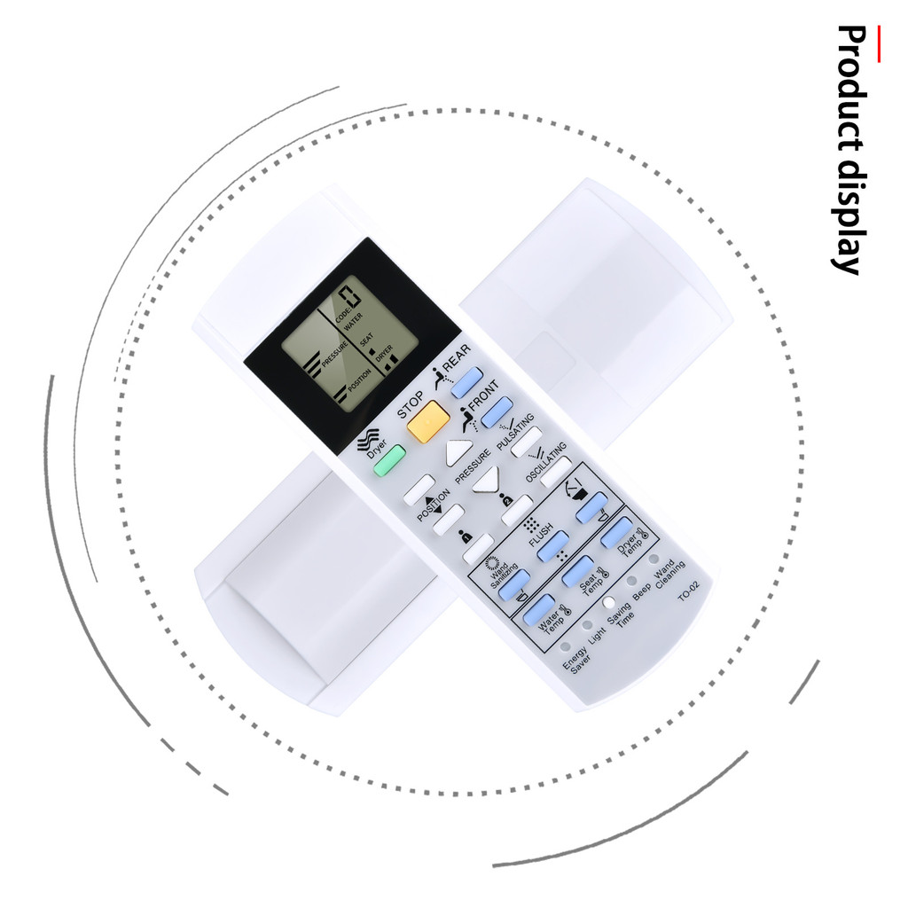 New Replacement For TOTO Washlet Bidet Toilet Seat Remote Control SW3054AT40SW3054 TCF4911E