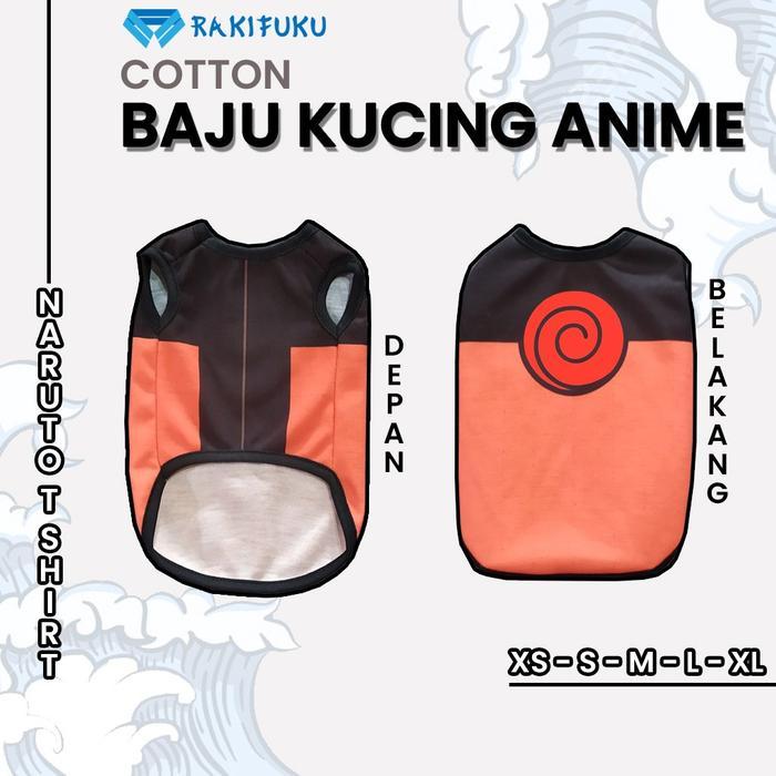 Baju Kucing Anime Kartun Lucu Murah Naruto Kostum Naruto