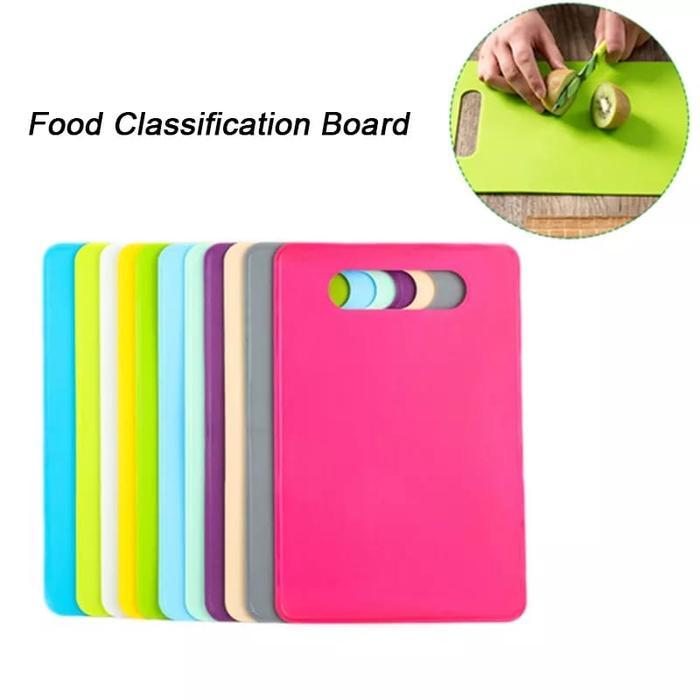 Talenan Plastik Talenan Dapur Tipis Anti Bakteri Talenan Buah Sayur