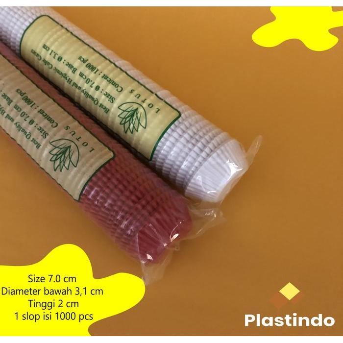 Cake Case 7 Cm Warna - Cup Kue 7 Cm - Paper Cake Case