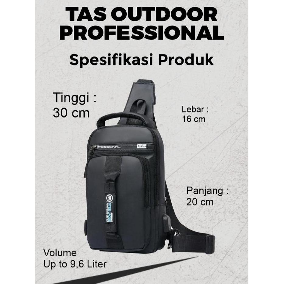 Eiger - Beli 1 Dapat 5 Tas Multifungsi Get Waistbag Dompet Topi Dan Jam Tangan
