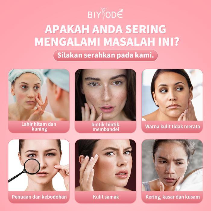 BIYODE Halal FDA Plus Glutathione 24H BIYODE Glutathione Gummies, Beauty Glutathione, Brightening