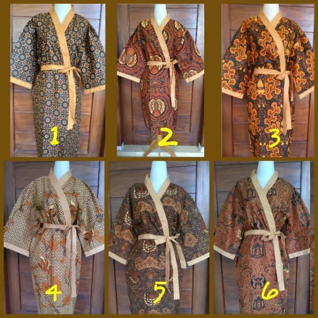 KIMONO BATHROBE/KIMONO MANDI/SPA BATIK PRIA WANITA FIT LD 120