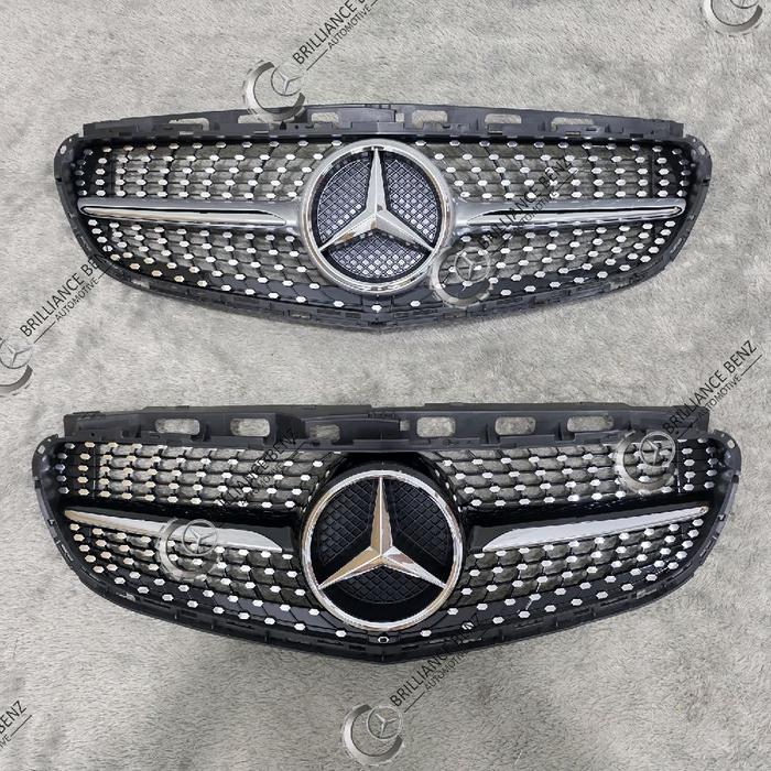 GRILL DIAMOND MERCEDES BENZ W212 FACELIFT 2013-2016 GRILLE DIAMOND MERCY W212