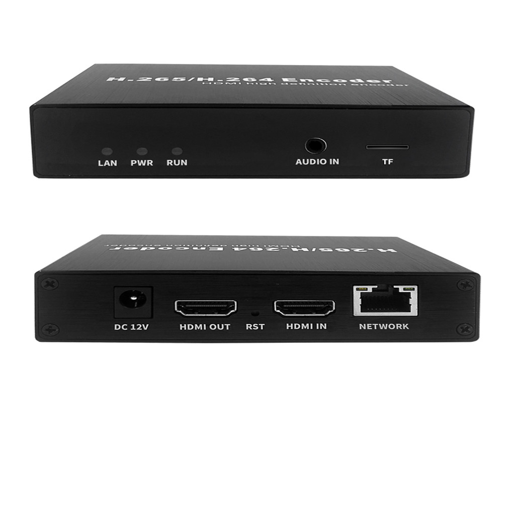 HD Video Encoder H.265 H.264 HEVC IPTV HDMI to IP Encoder NVR Recording Direct Broadcast Platform