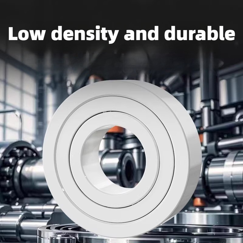 1Pcs Ceramic Bearings High Temperature Corrosion Resistance 6200 6201 6202 6203 6204 6205 6206 6207