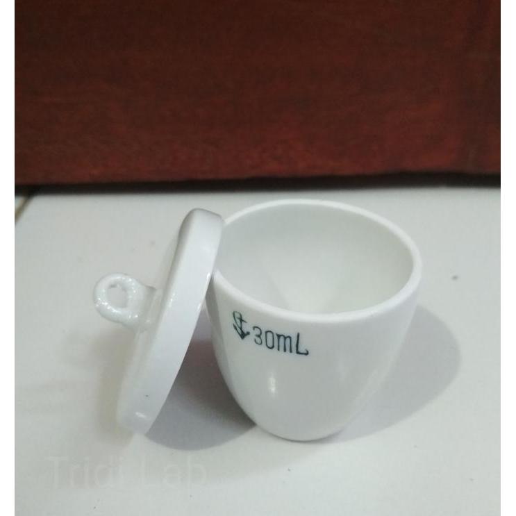 JTTOP" CRUSIBLE PORSELAIN - CAWAN CRUCIBLE PORCLAIN/KRUSIBEL PORSLEN 30 ML