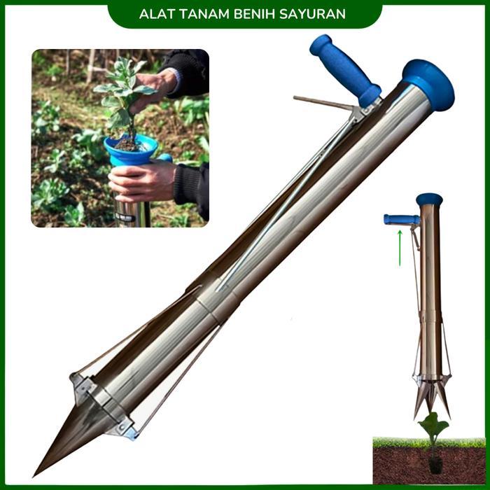 TERLARIS Seed Planter Benih Sayuran Alat Tanam Bibit Sayur Peralatan Tanaman