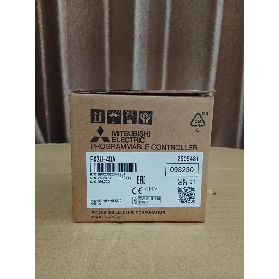 FX3U-4DA PLC MITSUBISHI FX3U4DA FX3U 4DA ANALOG OUTPUT MODUL ORIGINAL ORIGINAL QUALITY