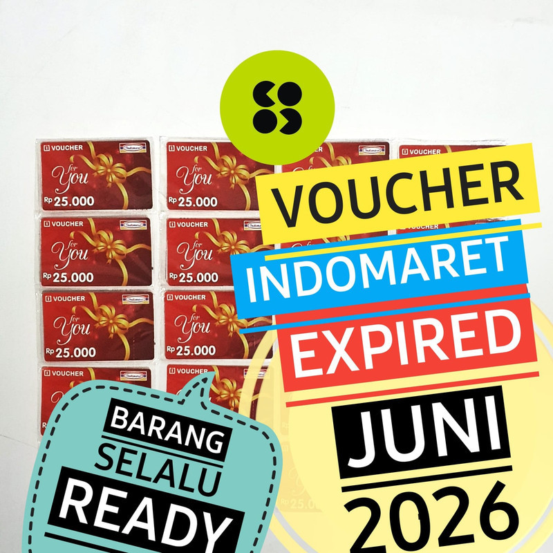 Voucher INDOMARET 25RB 25000 IDM Belanja Murah Hemat