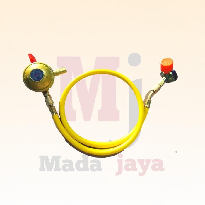 alat isi ulang gas portable selang manifold