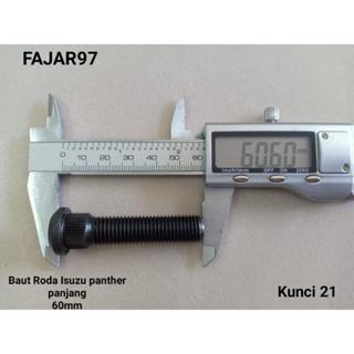 Baut mur roda Panther panjang dan pendek