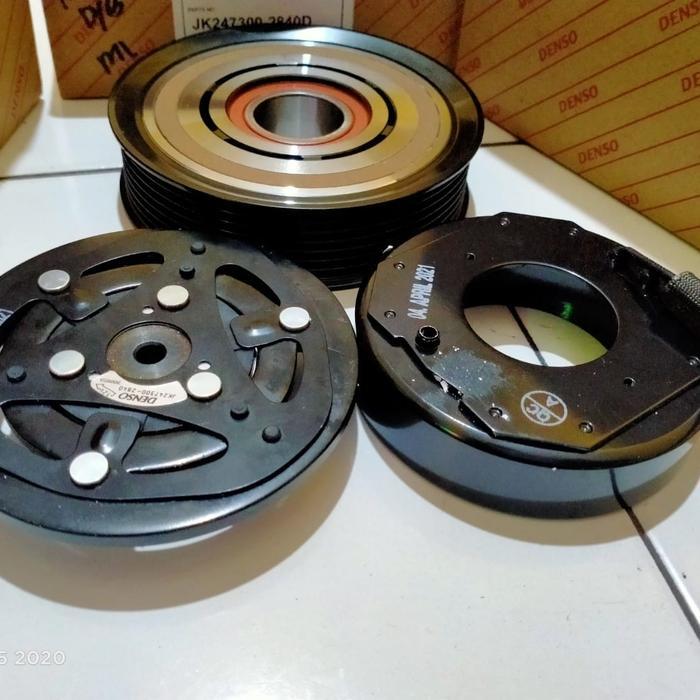 Pulley Puley Pully Puly Kompresor Ac Toyota Fortuner