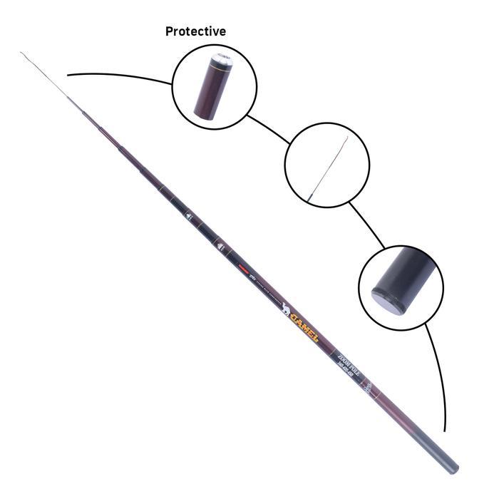 TERLARIS Joran Tegek MAGURO CAMEL 450 540 630cm Carbon Kaku Zoom Pole Teleskopik ~ Indonesia