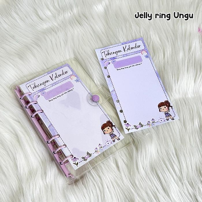 Binder menabung kalender binder A6 Paper