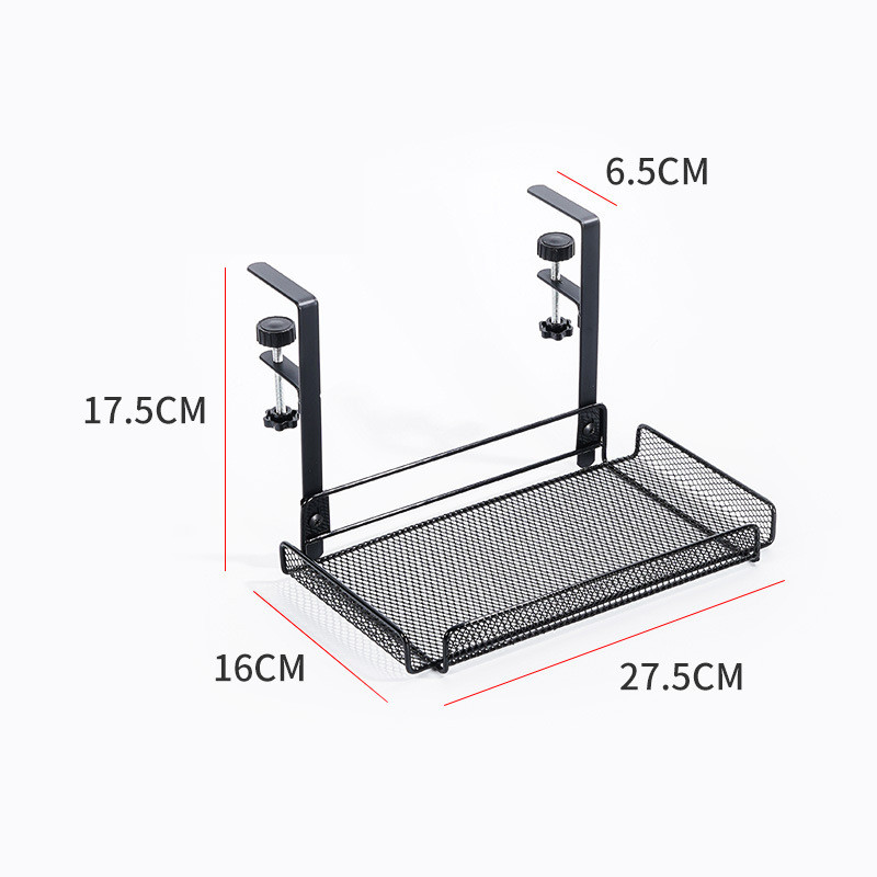 Under Desk Cable Management Tray No Drill Steel Desk Cable Organizers Wire Management Tray Cable