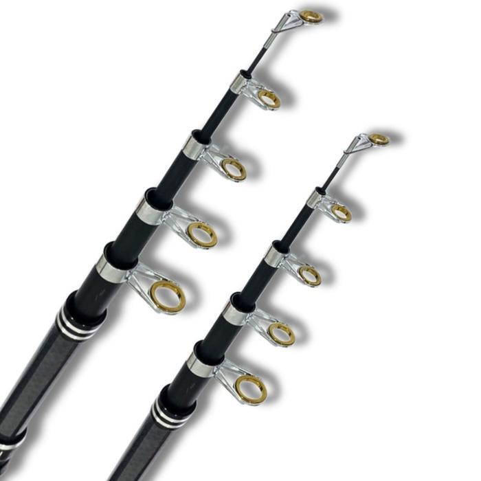 Joran Laut Portable Joran Pancing Untuk Laut Joran Laut Teleskopik Bahan High Carbon Ring Original