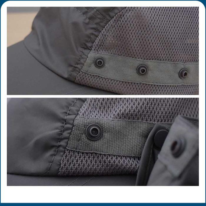 topi pancing topi gunung outdoor pria wanita tentara jepang anti uv matahari