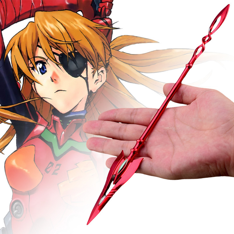 SPECIAL EVA Spear of Longinus Katana Meatal Mini Asuka Evangelion-01 Weapon Anime Peripheral Real Ja