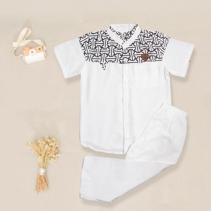 TERLENGKAP BAJU KOKO ANAK LAKI LAKI SETELAN KOKO ANAK BAJU MUSLIM ANAK UMUR 5-13 TAHUN LENGAN