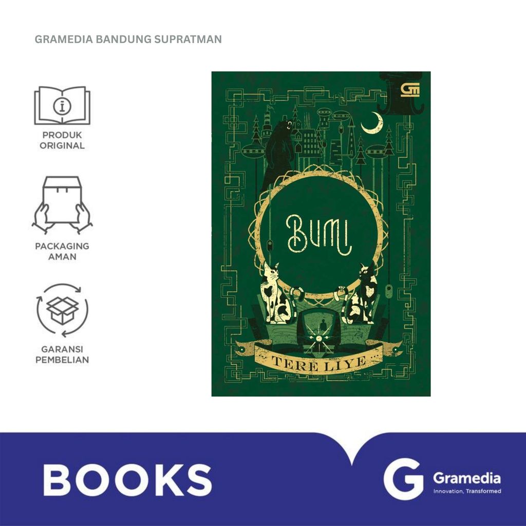 Gramedia Bandung Supratman | Buku Novel BUMI | Buku Novel Original Gramedia