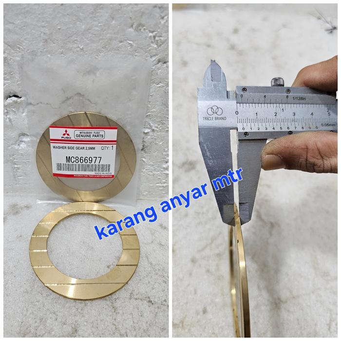 WASHER SIDE GEAR CANTER/PS125T/CANTER HDX KUNINGAN ASLI MC866977