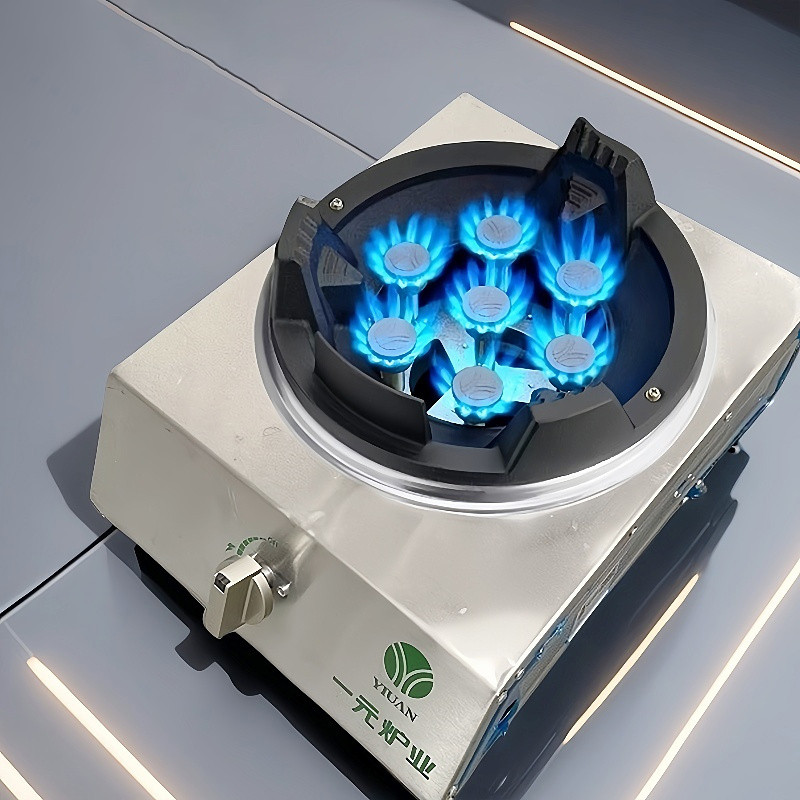 Fierce Fire Stove Commercial Gas Stove High Flame Single Double Cooktops Liquefied Natural Gas Stove