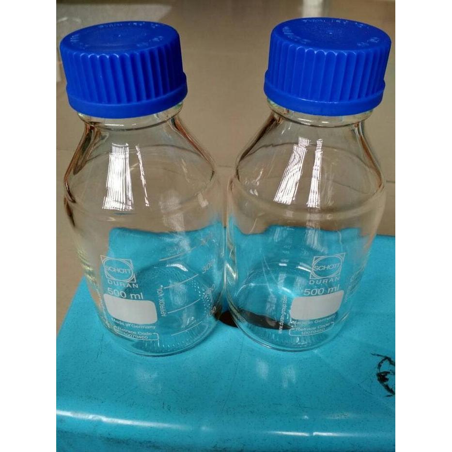 LABORATORY BOTTLES 500 ML DURAN/BOTOL SAMPEL DURAN
