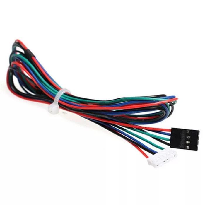 N3W Kabel Jumper Motor Stepper Nema 100cm 4pin Dupont 2.54mm Pure Copper