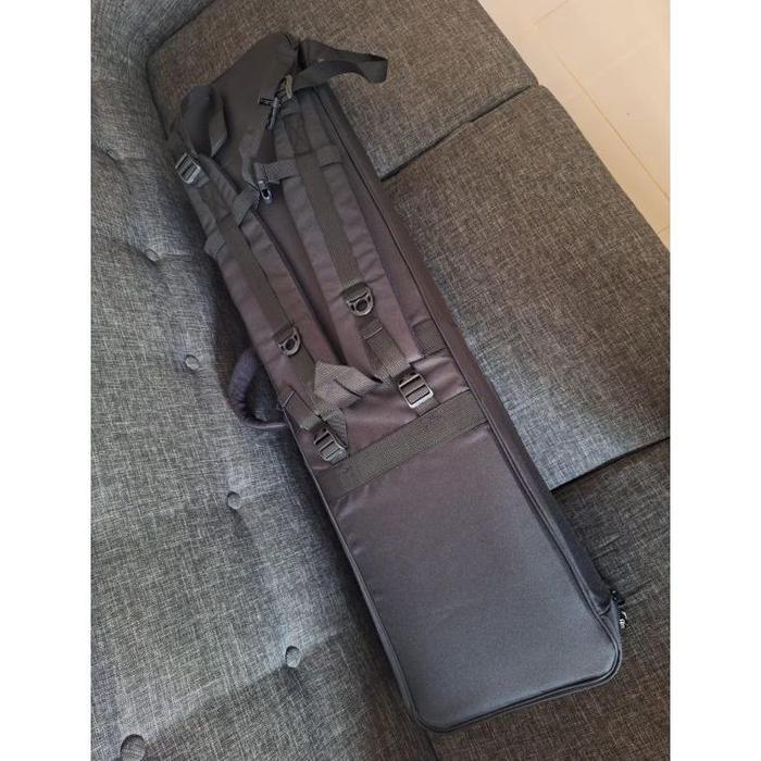 Tas alat musik sape, alat musik tradisional Dayak ukuran 120x20x13