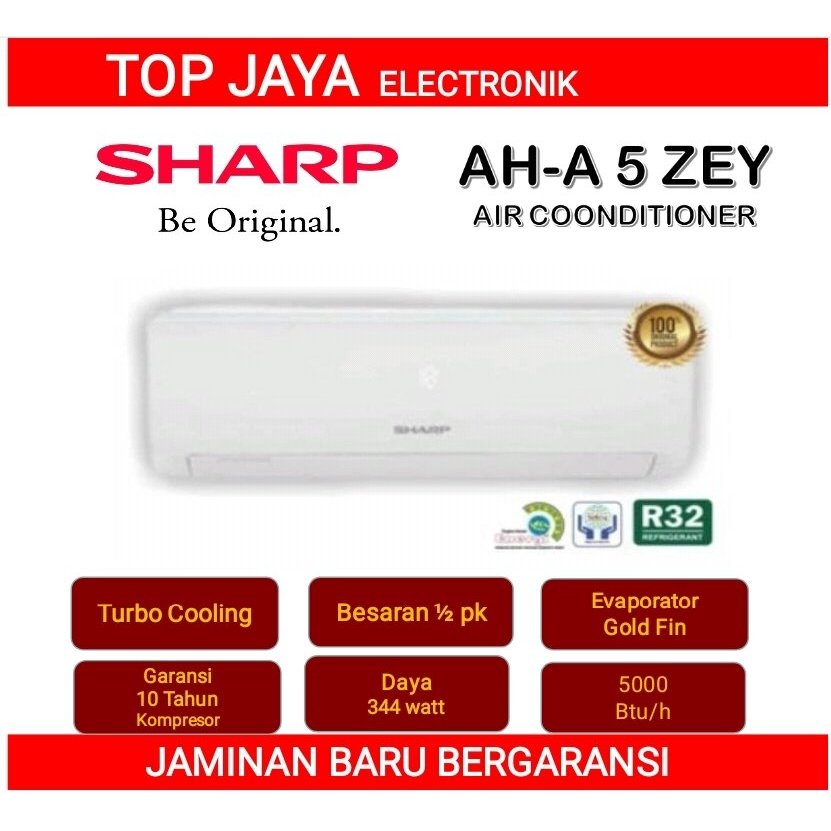 AC LOW WATT 1/2 PK SHARP AH-A5ZEY/SHARP AC LOW WATT 1/2 PK AH-A5ZEY NEW SERIES