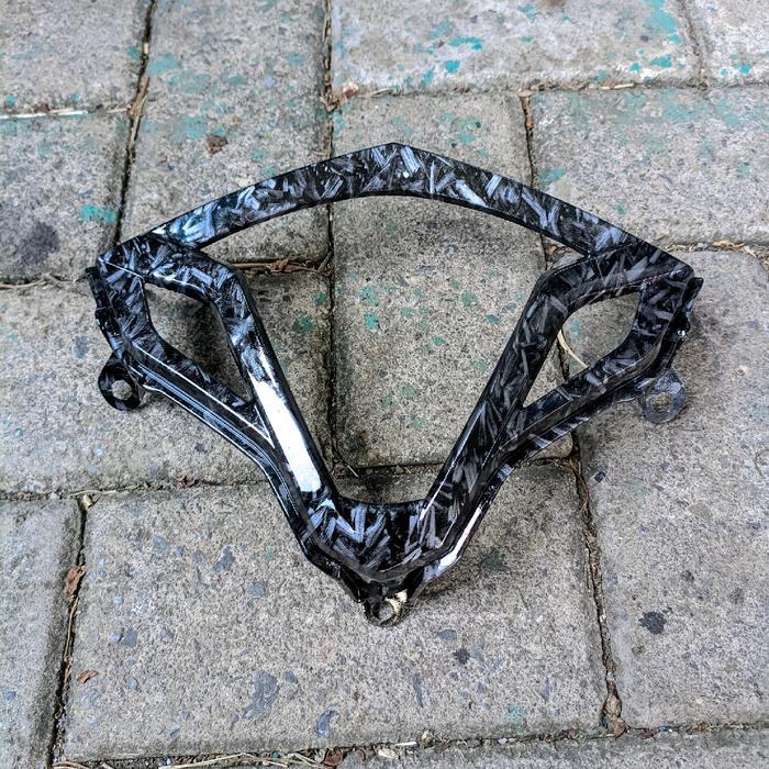 Cover Speedometer Vario 125 Old Kzr Carbon Forged